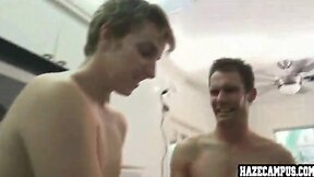 Straight guys forced to go gay